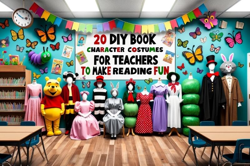 easy diy book character costumes for teachers