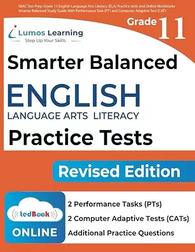 SBAC Test Prep: Grade 11 English Language Arts Literacy (ELA) Practice Tests