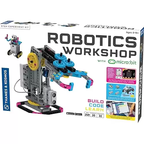 Thames & Kosmos Robotics Workshop with Micro:Bit STEM Experiment Kit