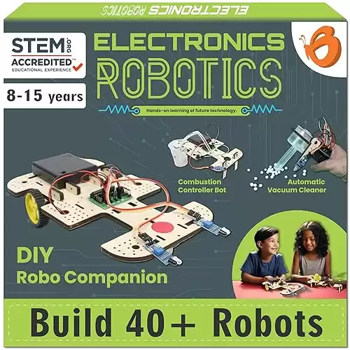 Butterfly Edufields 40 in 1 STEM Robotics Kits for Kids 8-12